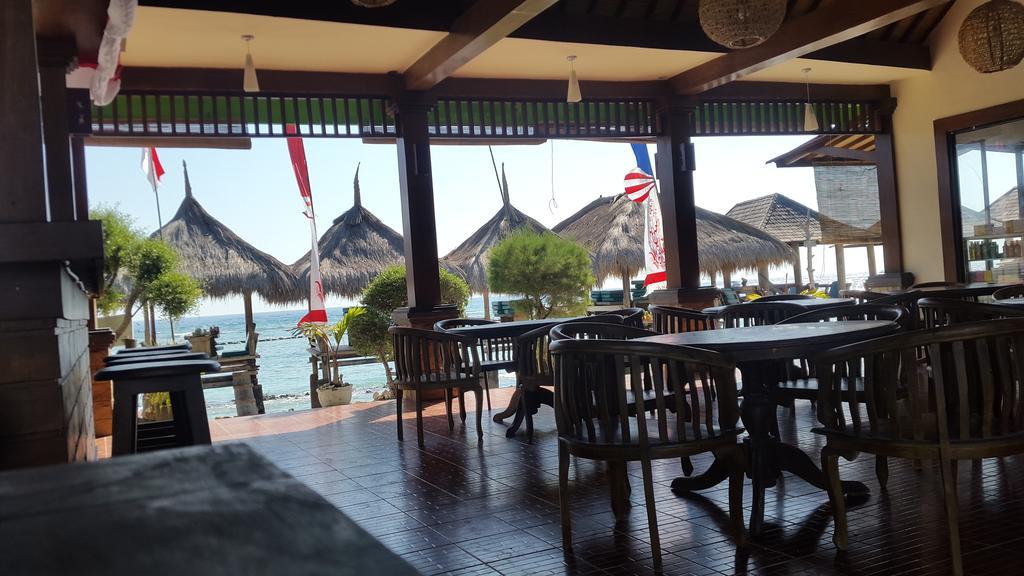 Coral Beach Pizza Cottages Gili Trawangan Luaran gambar